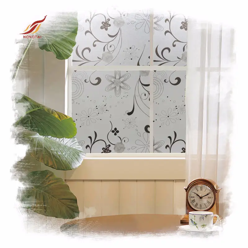 PVC static sticker frosted privacy protection glass window 8
