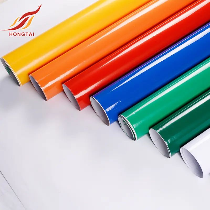Fluorescent Yellow Vinyl Roll Brand 8