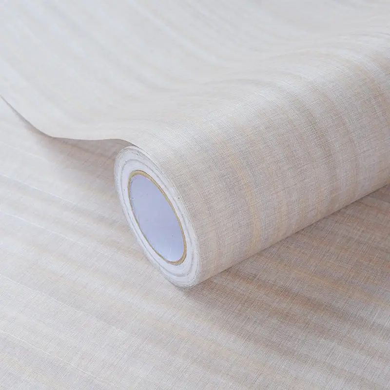 Feuille de meubles en vinyle PVC Grain de bois de vente d'usine 6