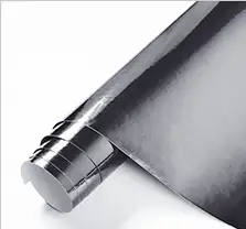 silver vinyl chrome sheet roll car mirror film 9