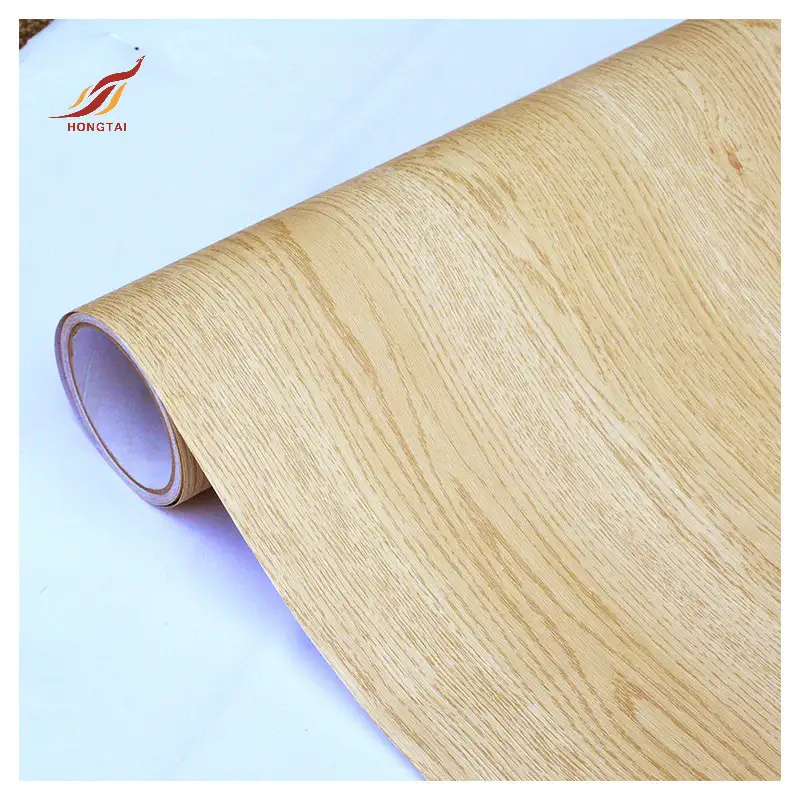 Office desk table laminate wood grain vinyl film 3