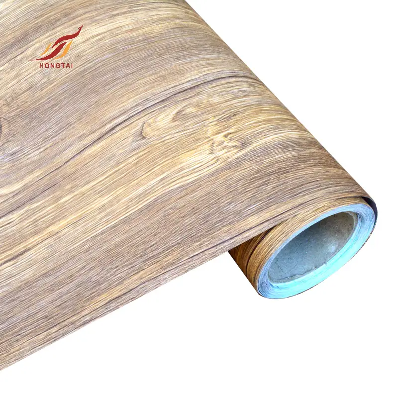 furniture cabinet door decorative wood grain vinyl film 3
