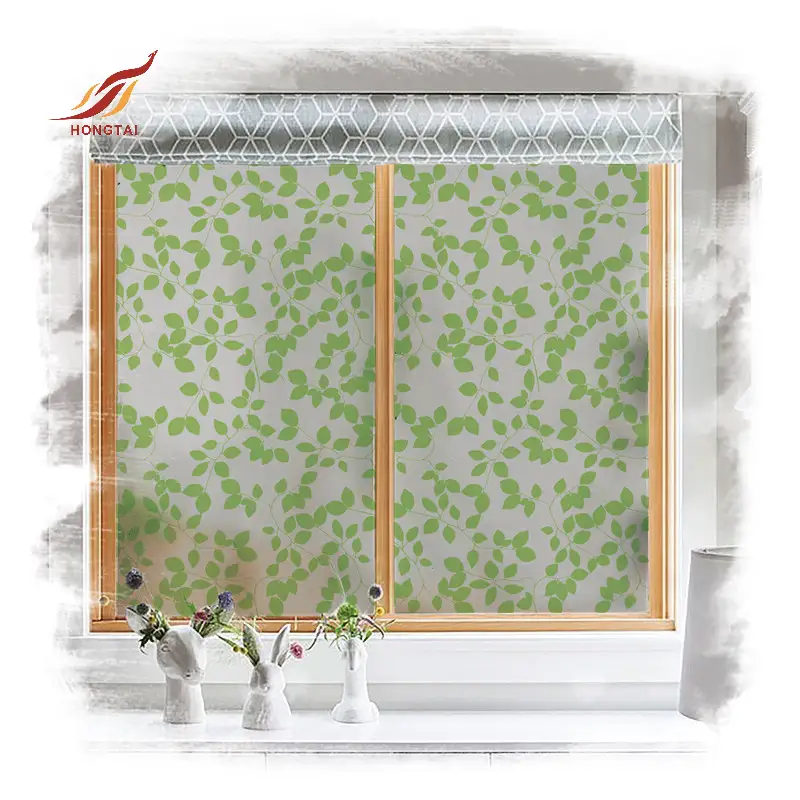 Оттенок виниловой пленки Leaf Privacy для стеклянного окна 2