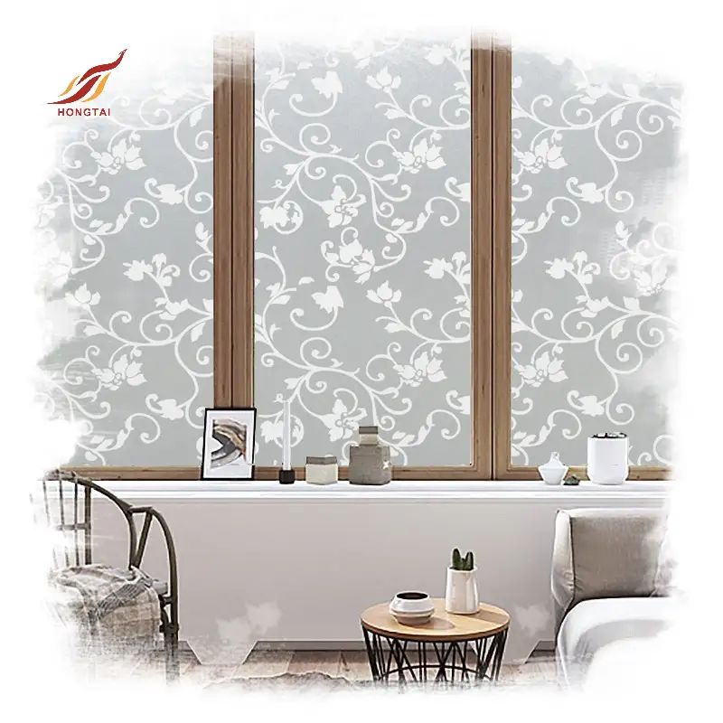 wholesale window decals printing frosted glass vinyl sticker 7