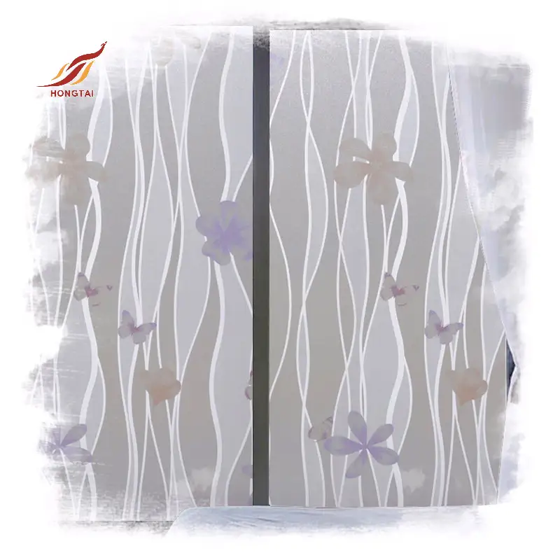 wholesale window decals printing frosted glass vinyl sticker 3