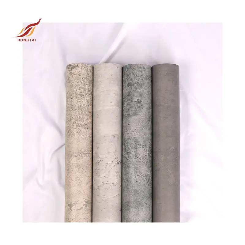 wall concrete tiles self adhesive vinyl gray cement 4