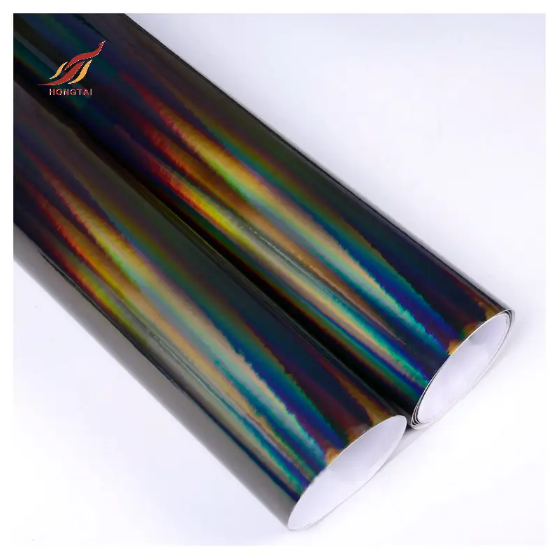 Ubah Warna Custom 3d Holographic car vinyl roll 3