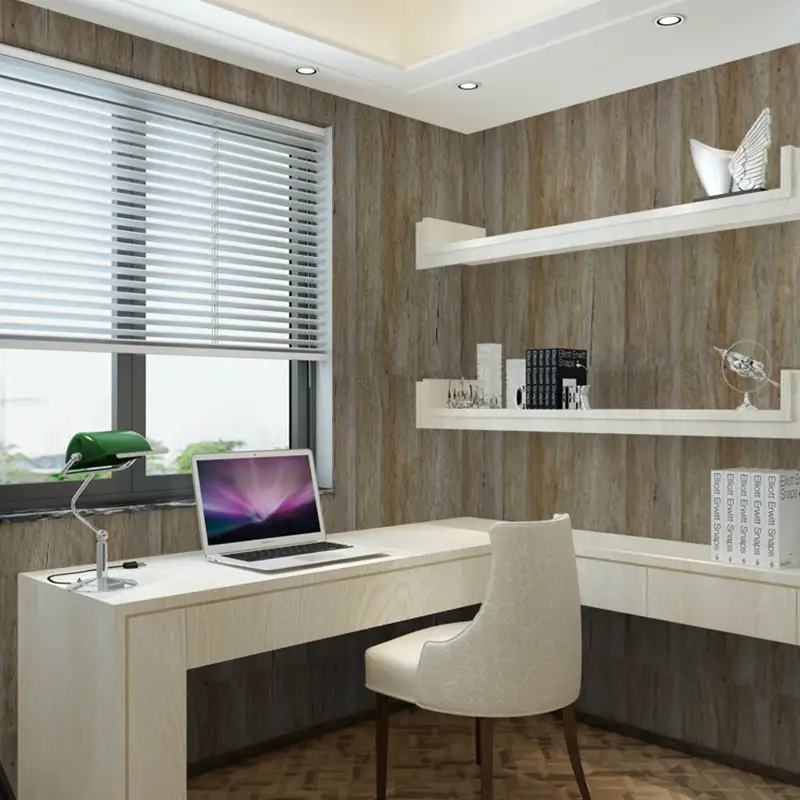 home office furniture 122cm woodgrain film vinyl roll 4
