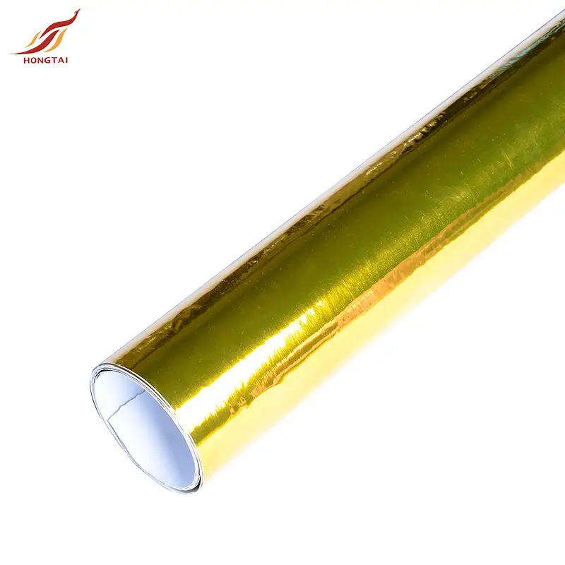 PVC chrome mirror color car wrapping vinyl film 4