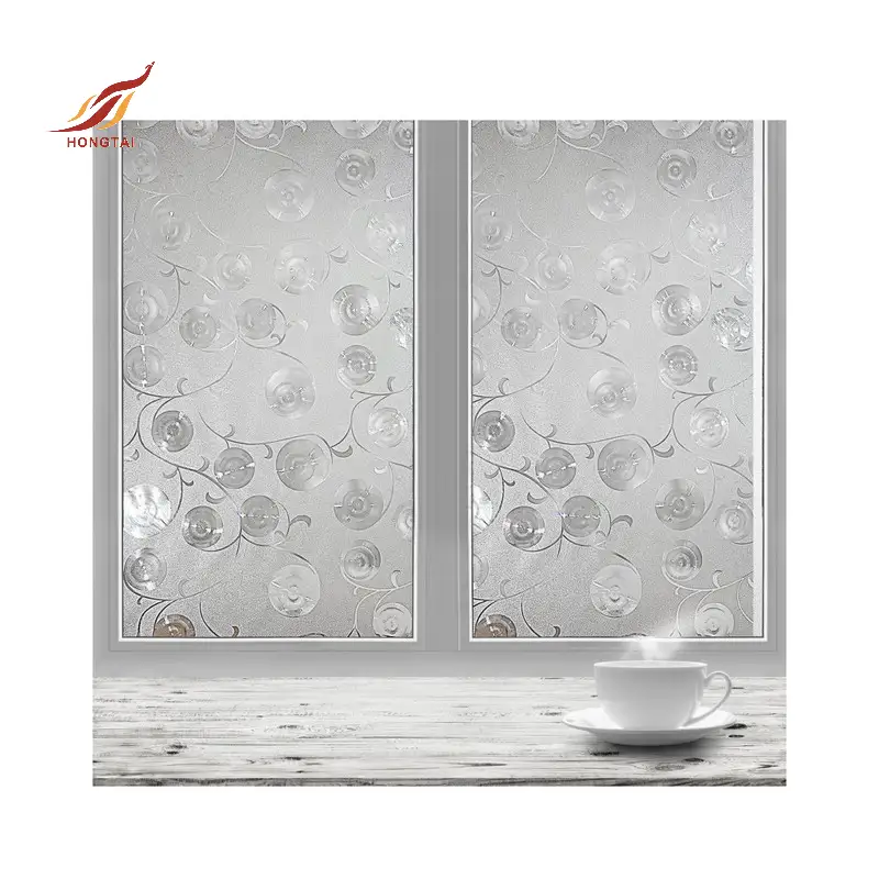wholesale frosted window tint removable static cling film 7
