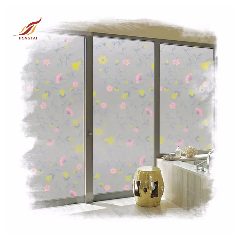 white dandelion glass decals custom frosted window film 5
