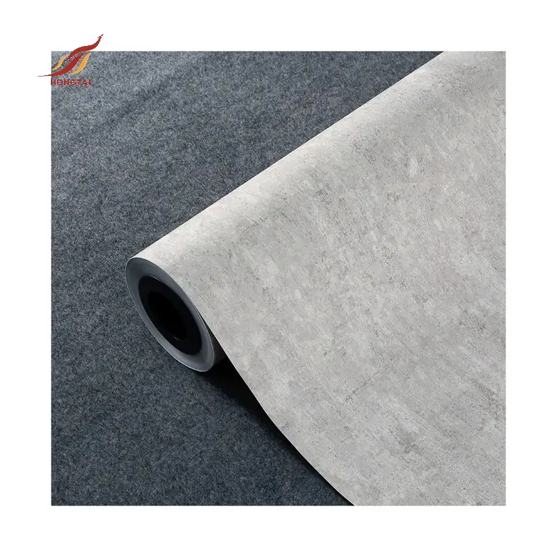 home cement coating vinyl sticker concrete wallpaper roll 4