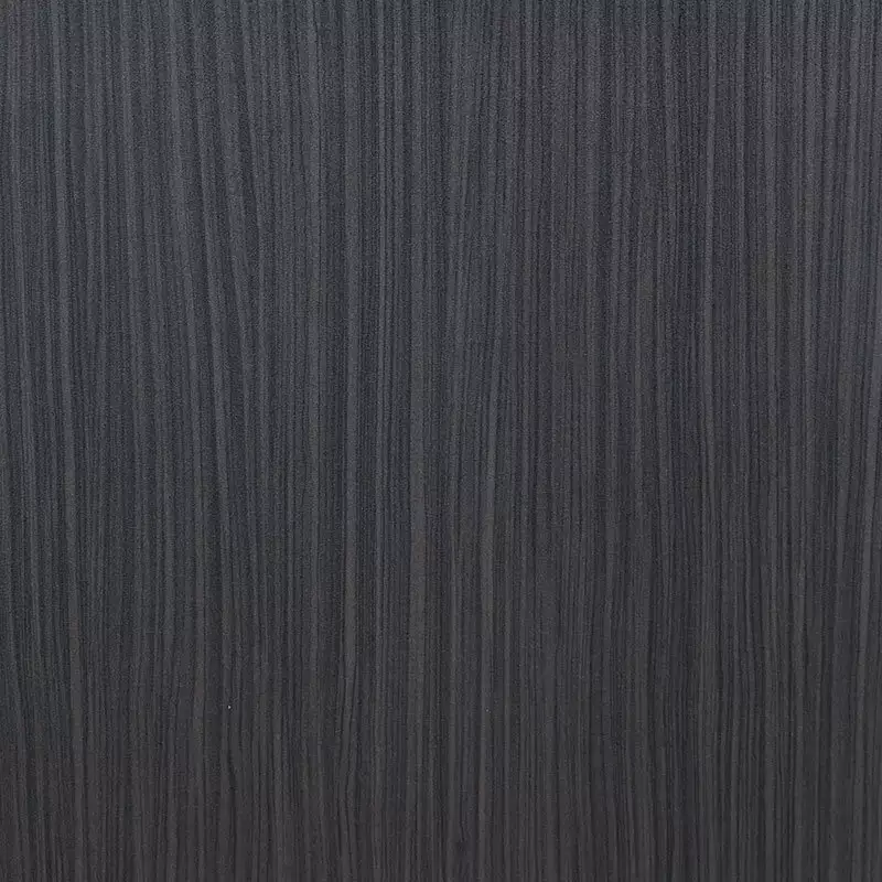 KL205 Mörk färgsträng Zebrano Woodgrain Vinyllim dekorativ film 4
