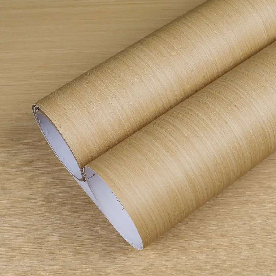 CA111 classic​ self adhesive creamy horizontal light oak woodgrain vinyl 1