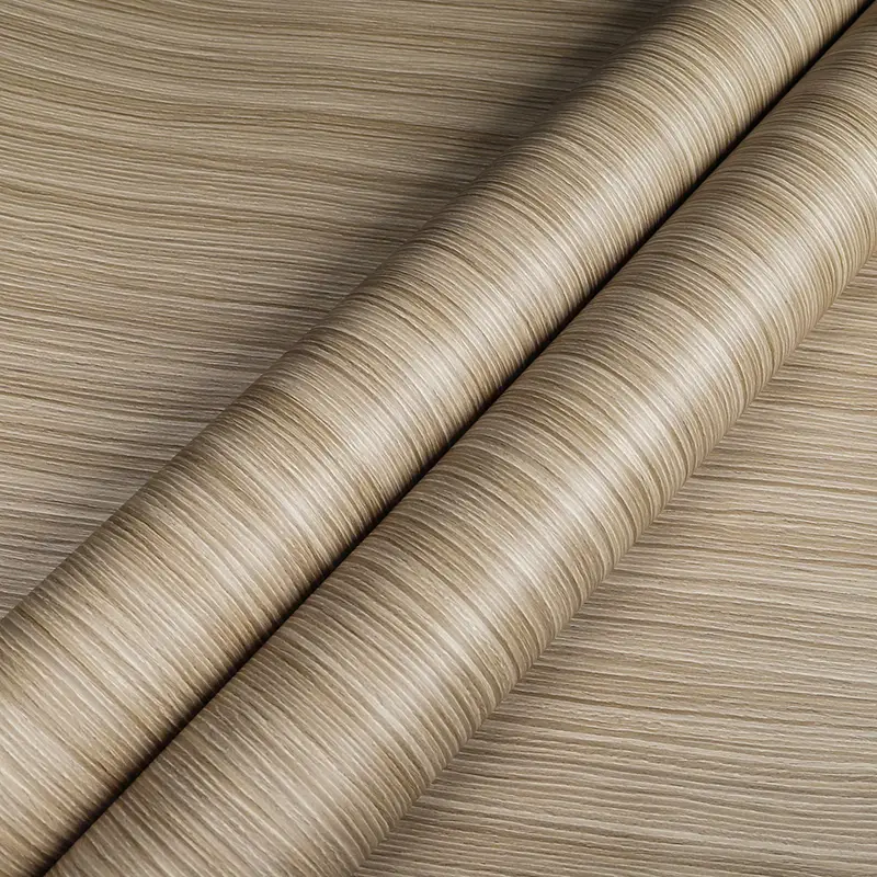 CA176 Jura pine fine lines wooden slats self adhesive wallpaper for shelf liners 2