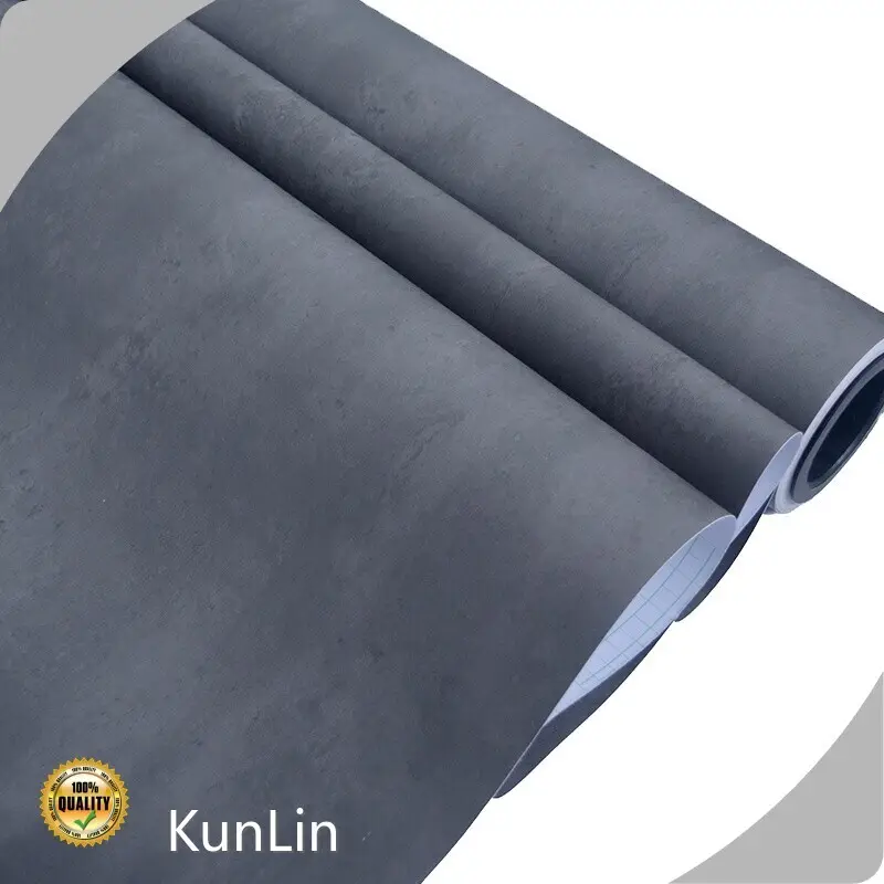 Brand Grey Concrete Vinyl Factory 1