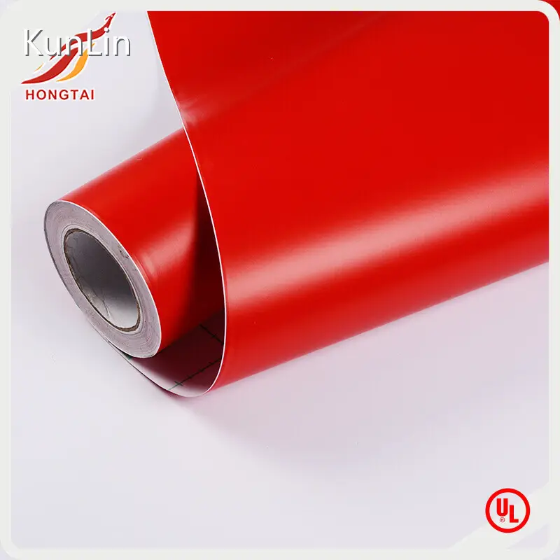 Fluorescent Yellow Vinyl Roll Brand 1