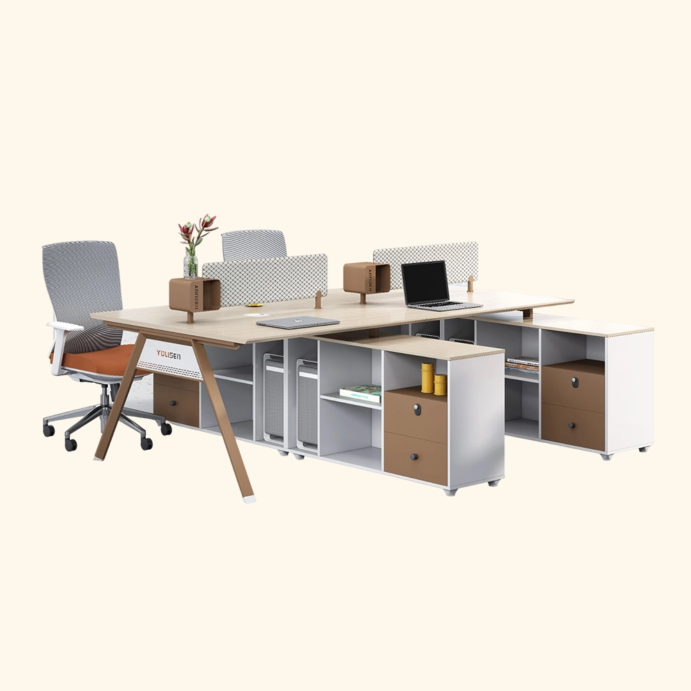 Kompaktní kancelářský stůl pracovní stanice RY724K pro útulné a funkční pracovní prostory - Yousen 1