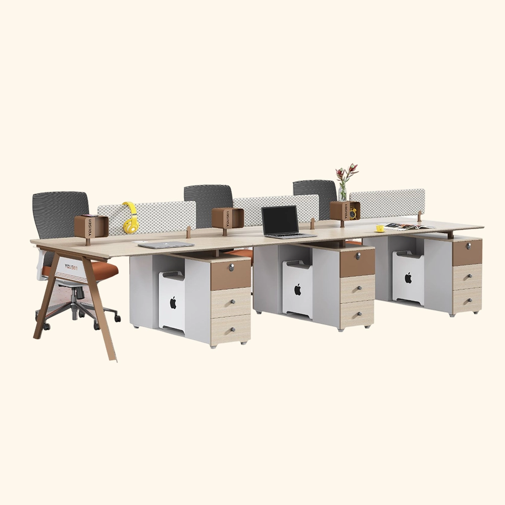 Модулна работна станция за домашен офис RY736K за подобрена многозадачност - Yousen 1