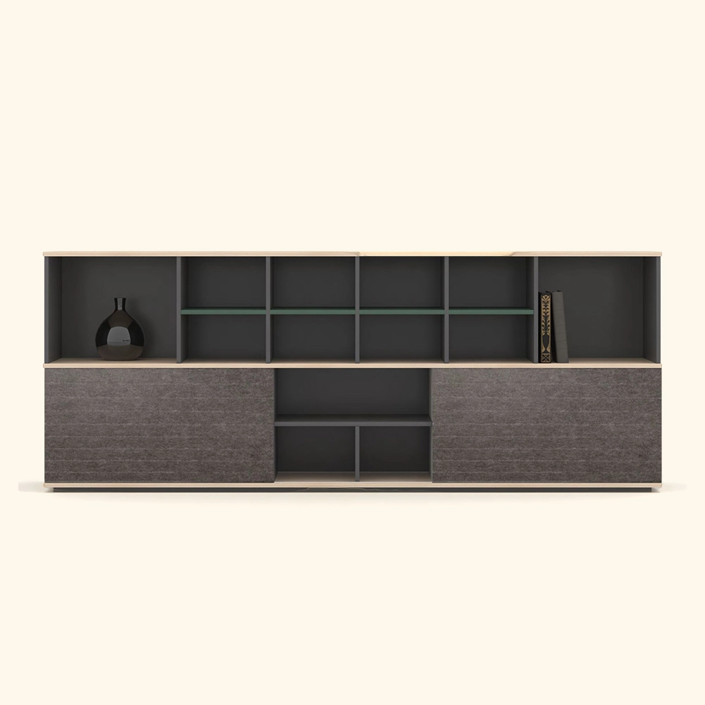 Egurrezko fitxategi-armairua Kalitate handiko bulegoko biltegiratze-armairuarekin LS982C - Yousen 1