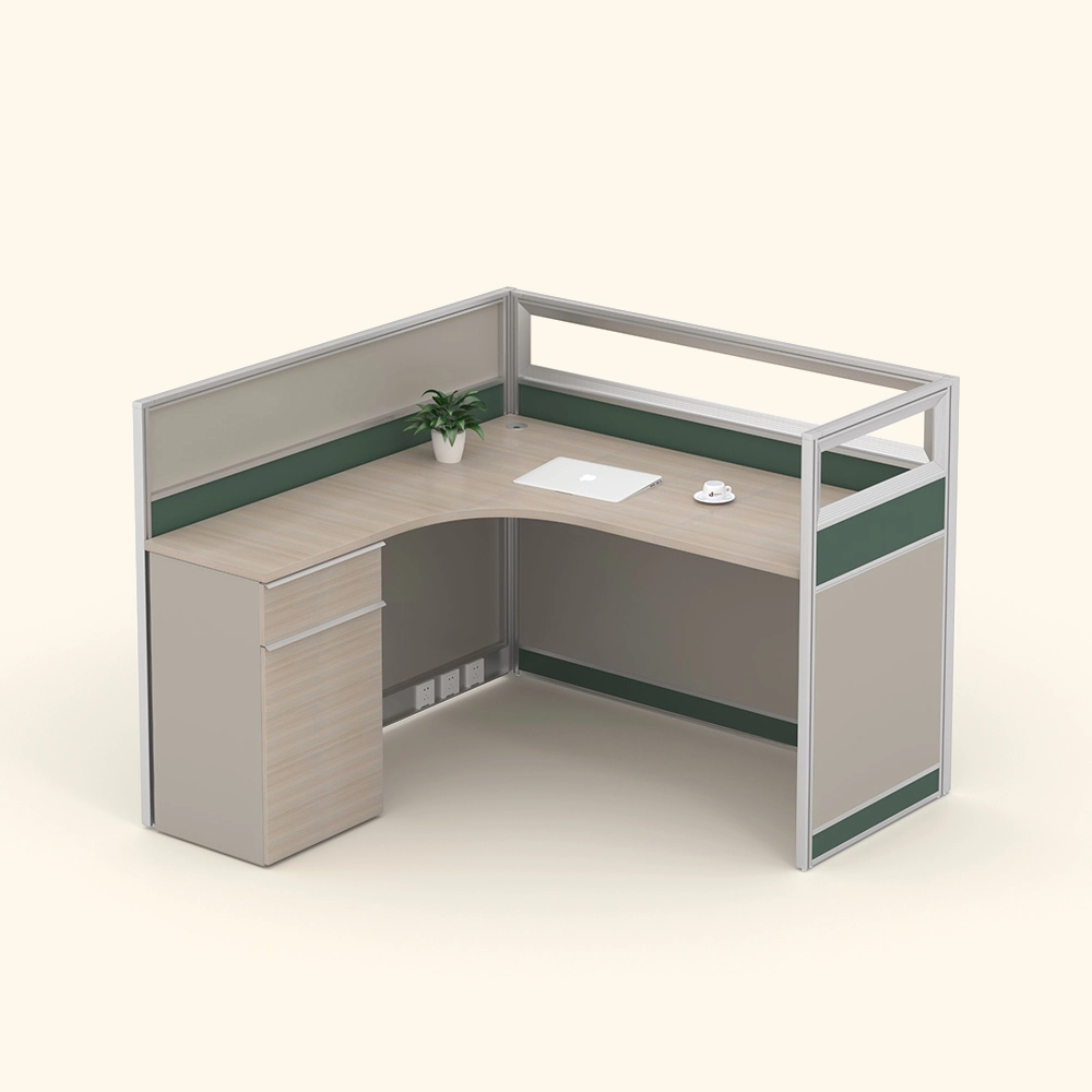 Poste de travail de bureau modulaire 3-LS928P pour des modalités de travail flexibles - Yousen 1