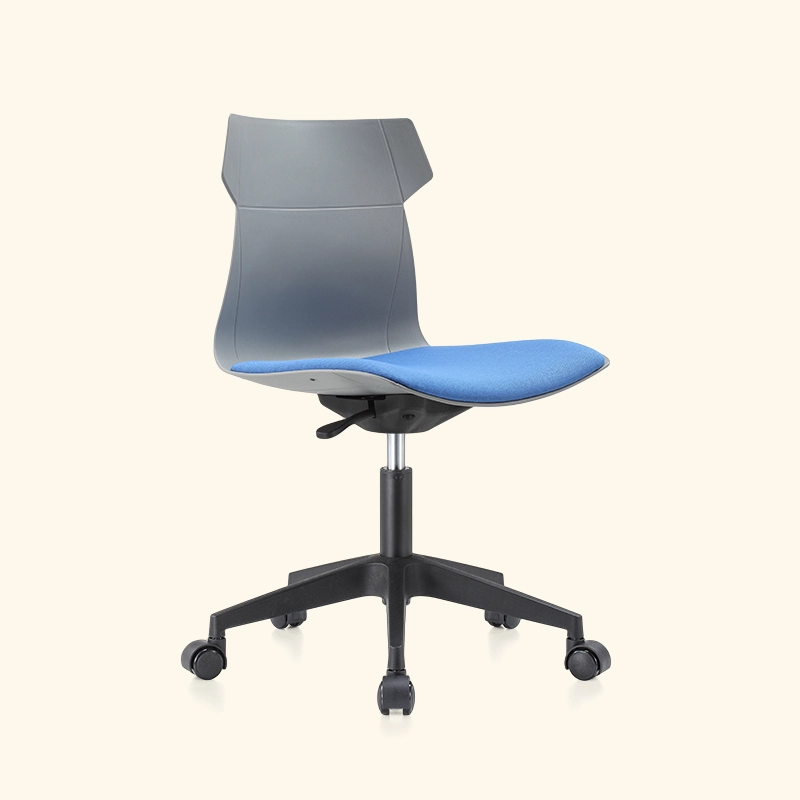 Modni preprosti stoli za osebje z debelo blazino serije 615 1