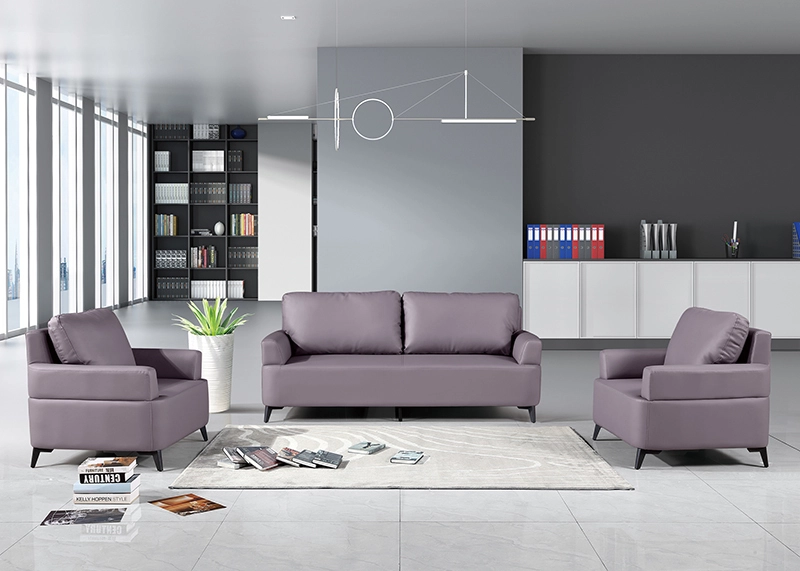 Modes četrvietīgs biroja dīvānu komplekts ar roku balstu 1