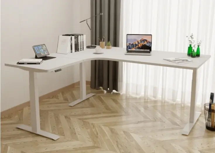 Nhà sản xuất bàn hình chữ L có thể điều chỉnh chiều cao Trung Quốc