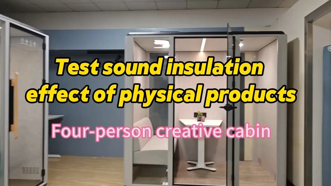 branded soundproof meeting pods
