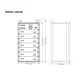 Battery for Household 567Vd.c 2