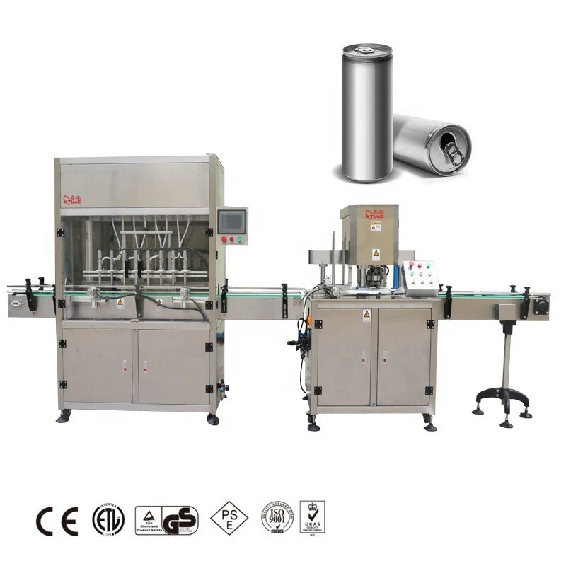 automatic can sealing filling machine 1