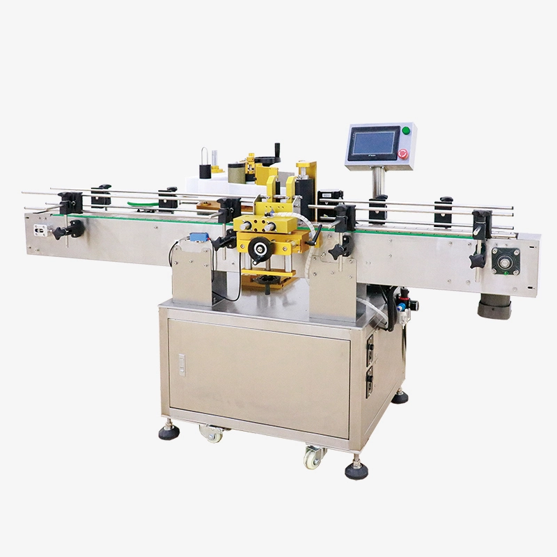 Automatic adhesive sticker labeling machine for beer cans bottle 4