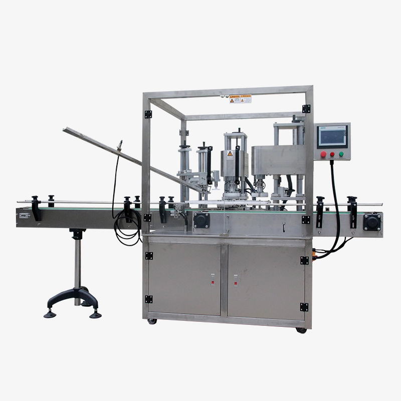 Automatic capping/screwing/rolling machine 4