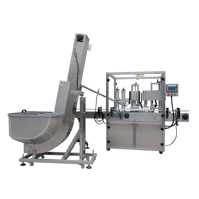 Automatic capping/screwing/rolling machine 2