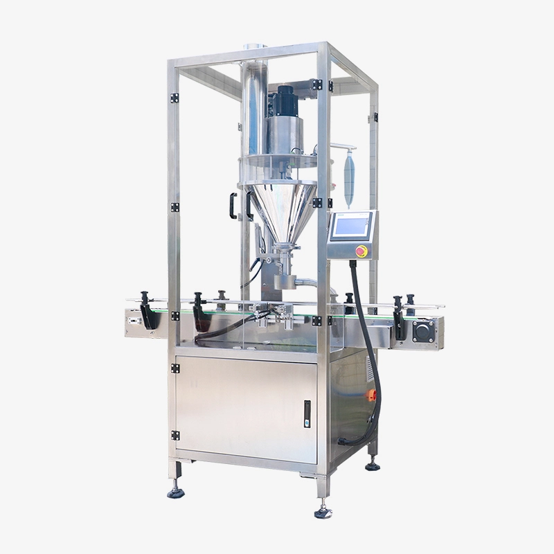 Machine de remplissage automatique de poudre pour le remplissage de lait en poudre, depuis 1999, plus de 10 ans d'expérience dans la fabrication d'équipements d'emballage 3