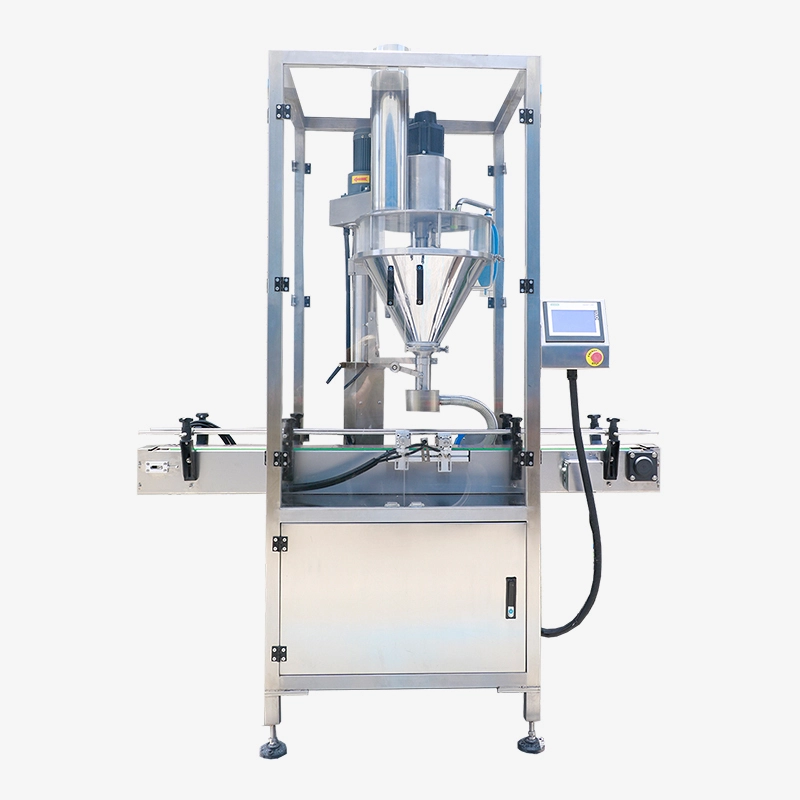 Automatische Pulverfüllmaschine zum Abfüllen von Milchpulver, seit 1999, über 10 Jahre Erfahrung in der Herstellung von Verpackungsanlagen 1