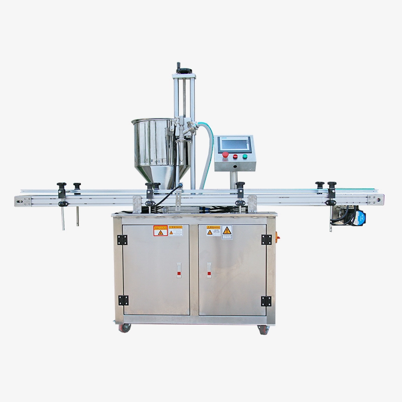 Máquina de llenado de bomba de rotor servo de cabezal simple completamente automática 1