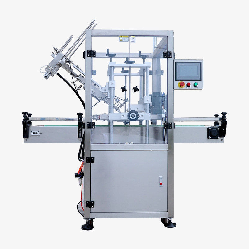 Plastic cover capping machine 1