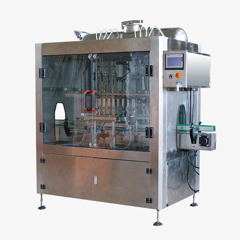 Riempitrice automatica quantitativa di liquidi a pressione negativa 3