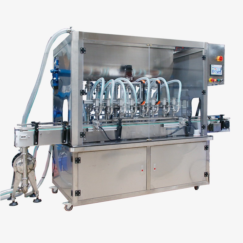 Full-automatic servo piston liquid filling machine 2
