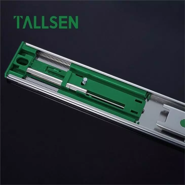20 Inch Telescoping Side Mounted Drawer Track 4