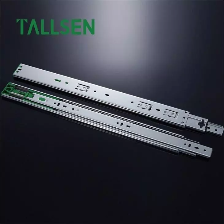 20 Inch Telescoping Side Mounted Drawer Track 3