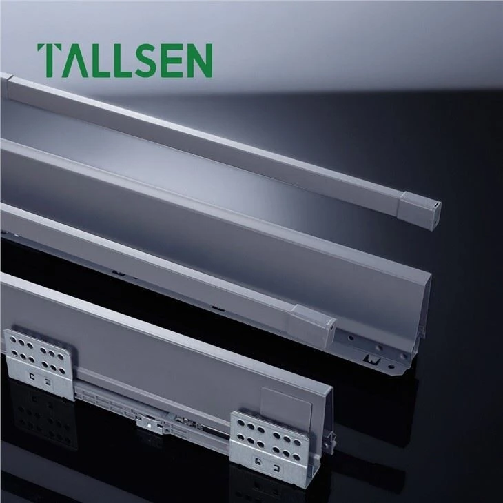 167MM Yek Square Bar Double Wall Metal Drawers 2