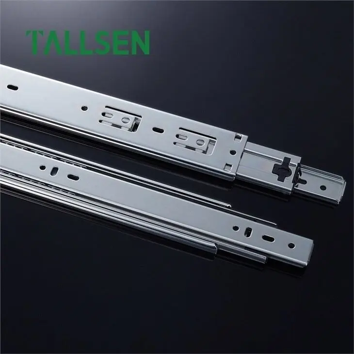 Damping Buffer Three Stage Drawer Slide 3