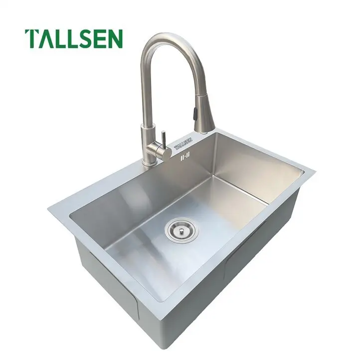 Square Stainless Steel Sink 1