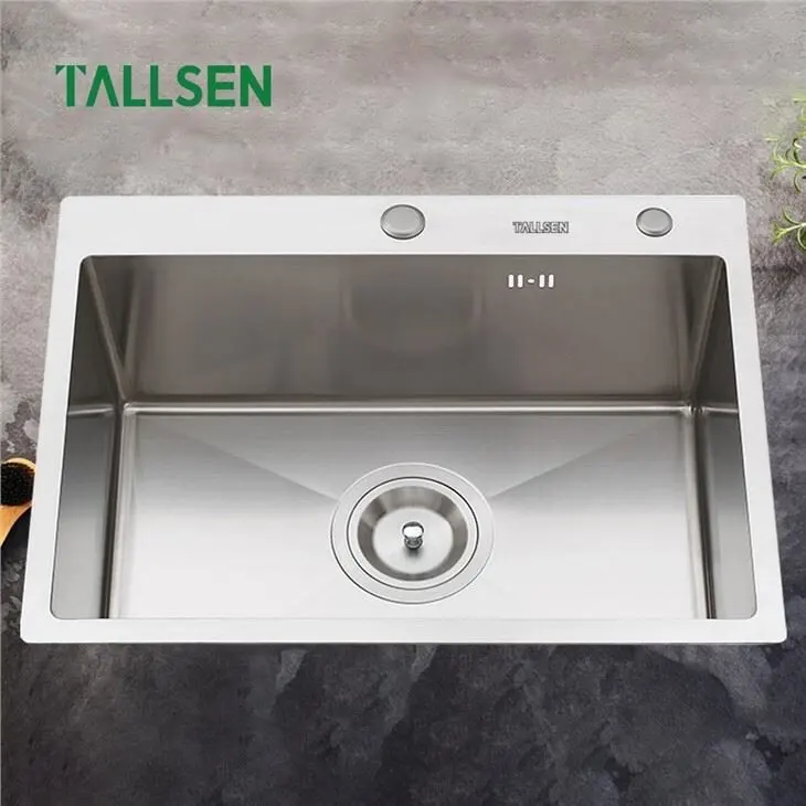 Square Stainless Steel Sink 3