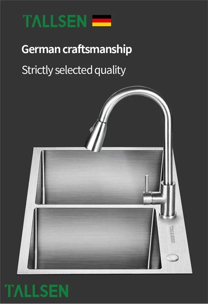 Silver Color Mabeseni Awiri Kitchen Sinks 1