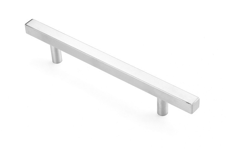 Single Side Rectangle Tubular Stainless Steel Furniture Handles Cabinet Door Handle (pH-073) 3