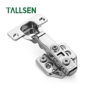1-1/4 Overlay Cabinet Hinges Soft Closing Nickel Plated Face Frame Hinge 1