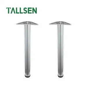 DIY Metal Gold Cone Tube Furniture Sofa Legs 100mm-300mm Iron Tapered Decoration Support Hardware Gold Brass Steel Furniture Feet Cabinet Chrome Metal Sofa Legs 1